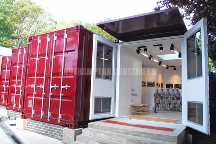 Southampton Hampshire Shipping Container Case Study