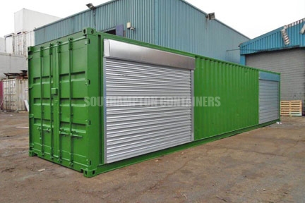 Southampton Hampshire Shipping Container Case Study